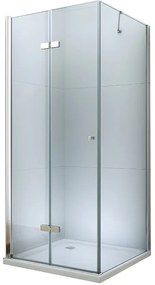 Mexen Lima zuhanykabin 100x50cm, 6mm üveg, króm profil-átlátszó üveg, 856-100-050-01-00