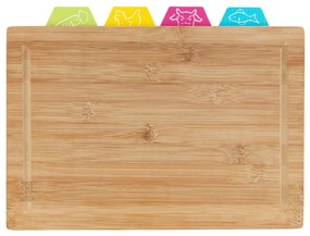 Bambusz vágódeszka 22,5x32,5 cm Bella – Wenko