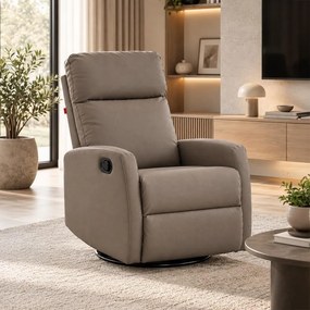 AVENBERG EMPEROR Állítható relaxációs fotel - barna