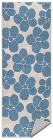 Kék mosható futószőnyeg 80x200 cm Blue Meadow – Mila Home
