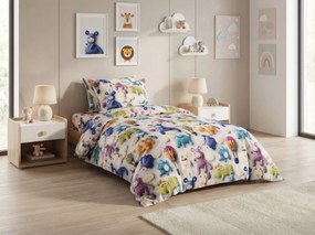 Gyermek mikroszálas ágynemű WOOLIMALS színes Ágyneműhuzat mérete: 70 x 80 cm | 140 x 200 cm