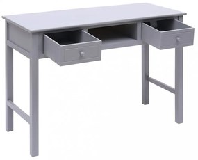 szürke tömör császárfa íróasztal 108 x 45 x 76 cm