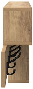 Fali Kabáthorog kézműves tölgy 100 x 12 x 43.5 cm Faanyag
