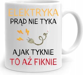Bögre Ajándék Villanyszerelőnek Áram Nem Ketyeg A Nyomtatott Fotóval