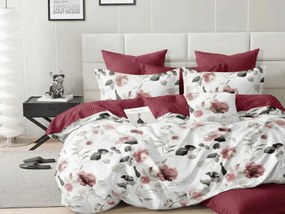 Kétoldalas ágyneműhuzat DUO SENSE ROSALIA mintás + párnahuzat 40x50 cm INGYEN Ágyneműhuzat mérete: 70 x 90 cm | 140 x 200 cm
