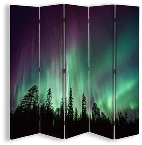 Gario Paraván Sarki fény és erdõ Méret: 180 x 170 cm, Kivitelezés: Forgó paraván 360°