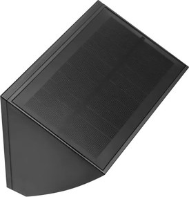 Brilliant - LED napelemes fali lámpa SIERRA LED/6W/3,7V 2000 mAh IP54 fekete