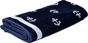 BAHIA Strandtörölköző matrózmintás 1. 165x90cm