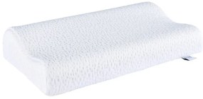 EMI memóriahabos anatómiás fehér párna vagy párnahuzat 31x50x11 cm, Anatómiai párna