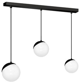 MILAGRO MLP7237 SFERA Többágú Függesztett Lámpa Fekete E14 IP20