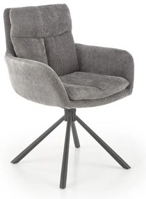 HALSA étkezőszék, 1 db, szürke