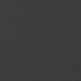 fekete oxford szövet kerti padpárna 150 x 50 x 7 cm
