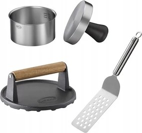 Hamburger evőeszköz készlet, 3 darabos