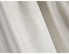 Krémszínű kárpitozott ágyneműtartós franciaágy ágyráccsal 180x200 cm Lupine – Micadoni Home