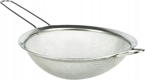 Rozsdamentes Acél Konyhai Szita Liszthez, Szűrő 20 Cm-es Fogantyúval