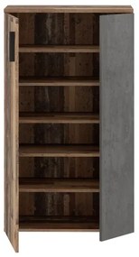 Cipőtartó ETON barna/antracit