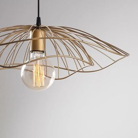 Aranyszínű függőlámpa ø 50 cm Tel – Opviq lights