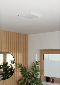 Eglo 901336 - LED fürdőszobai mennyezeti lámpatest FUEVA LED/10,5W/230V 22x22cm IP44 fehér