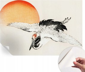 Fotótapéta Fali tapéta Hálószobába és Nappaliba Elegáns daru 104x70 cm