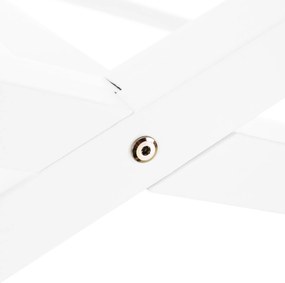 Ágy 2 konténerrál, fehér, ELISIA