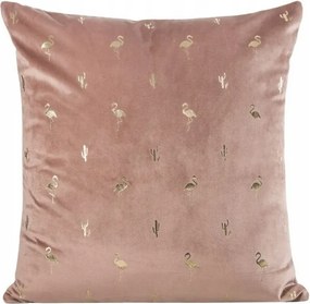 Jancsi Dekorációs Párnahuzat Velúr 45x45 Jancsi Párna Milly Flamingó