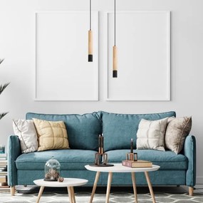 Rabalux 72131 - BRAULIA függeszték 1xGU10/50W/230V bükk