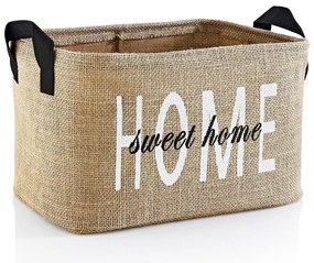 Juta tárolókosár 30x22x30 cm – Mioli Decor