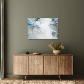 Üveg kép - Kék márvány (70x50 cm)