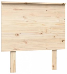 tömör fenyőfa ágyfejtámla 79 x 6 x 82,5 cm