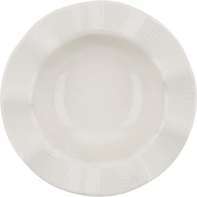 24 részes porcelán étkészlet krém