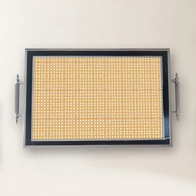 Üveg tálca, 38×24 cm – TPG9895