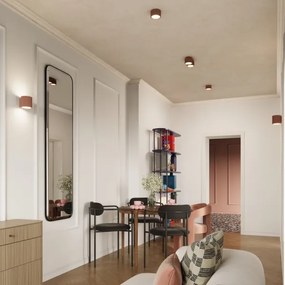 Sollux SL.1807 - AURA spotlámpa 1xGX53/10W/230V 6 cm barna