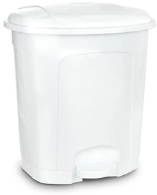 Fehér műanyag pedálos szemetes 3 l – Orion