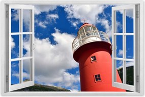 Poszterek 120x80 Piros világítótorony