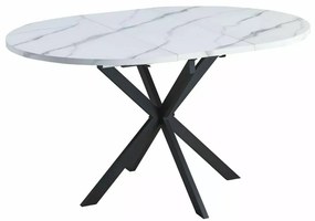 Gaston bővíthető étkezőasztal fehér 100-135cm