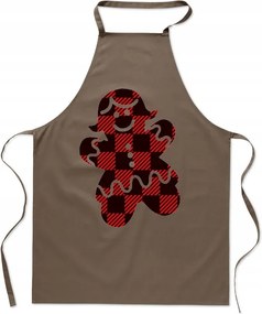 Karácsonyi konyhai kötény Mrs. Mézeskalács Neki