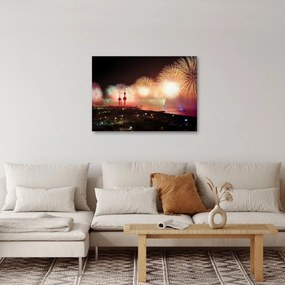 Tűzijáték képe (70x50 cm)