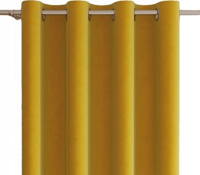 Velvi kész függöny 140x260 sárga