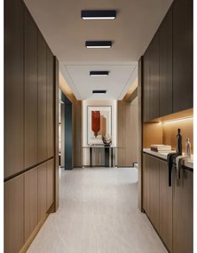 Immax NEO 07074-60-LED Dimmelhető mennyezeti lámpa CANTO 34W/230V fekete Tuya + távirányító