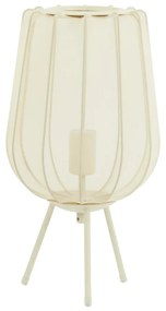 Krémszínű asztali lámpa (magasság 45 cm) Plumeria – Light &amp; Living