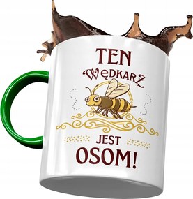 Zöld Bögre Horgászoknak Ez a Horgász Egy Darázs Nyomtatott Fotóval