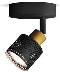 Philips - Spotlámpa NIALL 1xGU10/5W/230V fekete/réz