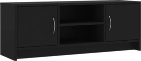 vidaXL fekete szerelt fa TV-szekrény 102x30x37,5 cm