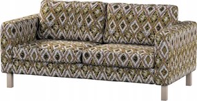 Karlstad 2 személyes kinyitható kanapé huzat Ikea narancssárga