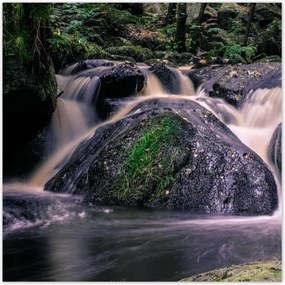 Poszterek 100x100 Folyó víz a patakban