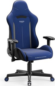 Gamer szék szövet Normal Size, sötétkék: Diablo X-Starter