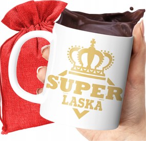 Nyomott Mintás Bögre Szuper Csaj Neki Női Ajándék Valentin Napra