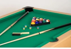GamesPlanet® Biliárdasztal TRENDLINE zöld 6ft + tartozékok