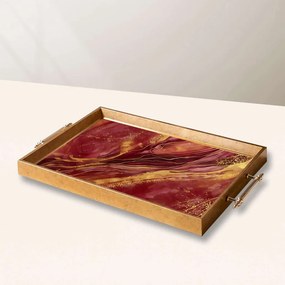 Üveg tálca, 38×24 cm – TPEA10021