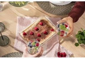 Tefal - Élelmiszer tartó 2 l MSEAL GLASS piros/üveg